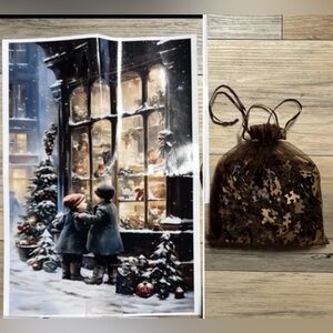 NEW “Christmas Window” Wooden Puzzle - Difficulty Levels:5 Size: L/A3